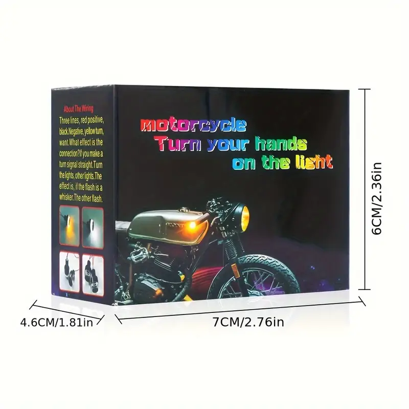 Miniatura 3 de Luz LED De Señal De Giro Para Motociclet